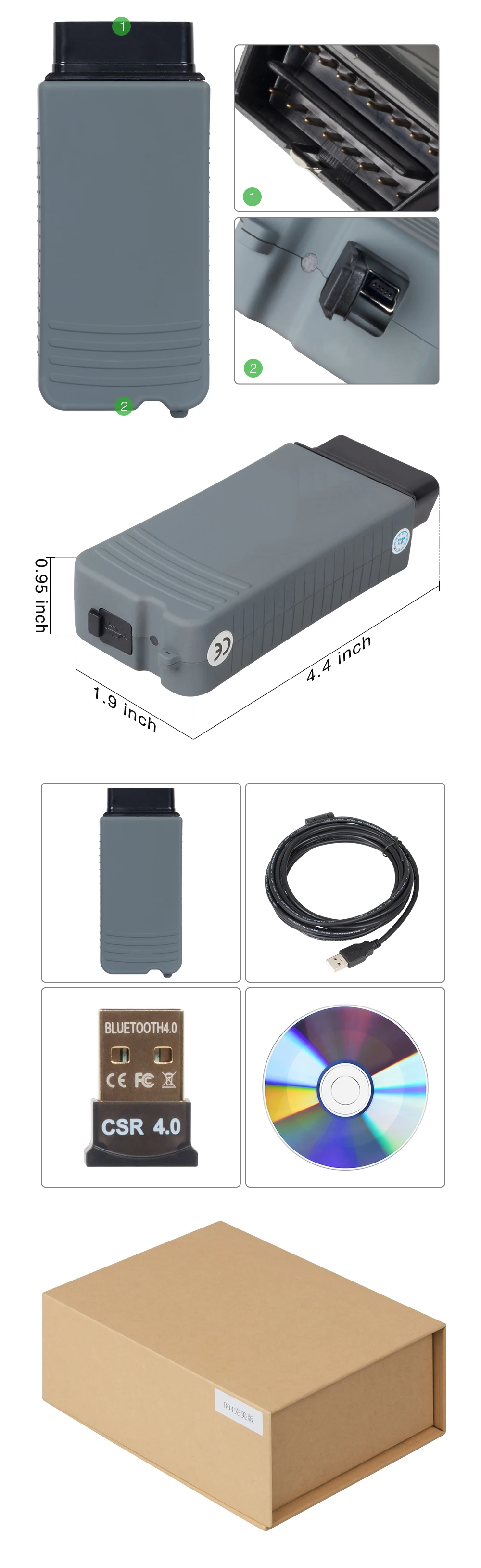 5054 ODIS V4.3.3 5054A OKI полный чип 5054a uds Bluetooth диагностический инструмент 5 шт./лот DHL