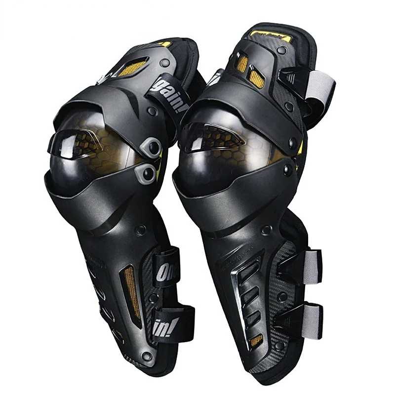 

Motorcycle Lighting Knee Pads Honeycomb LED Shatter-resistant Reflective Leggings Cycling Protective Gear Outdoor Sports Goods
