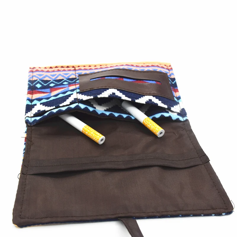 Складная тканевая сумка для курения табака хранения сигарет портативные