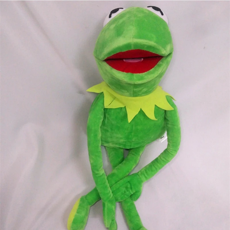 60 см Улица Сезам мапет шоу Kermit лягушка куклы плюшевые игрушки мягкие подарок на