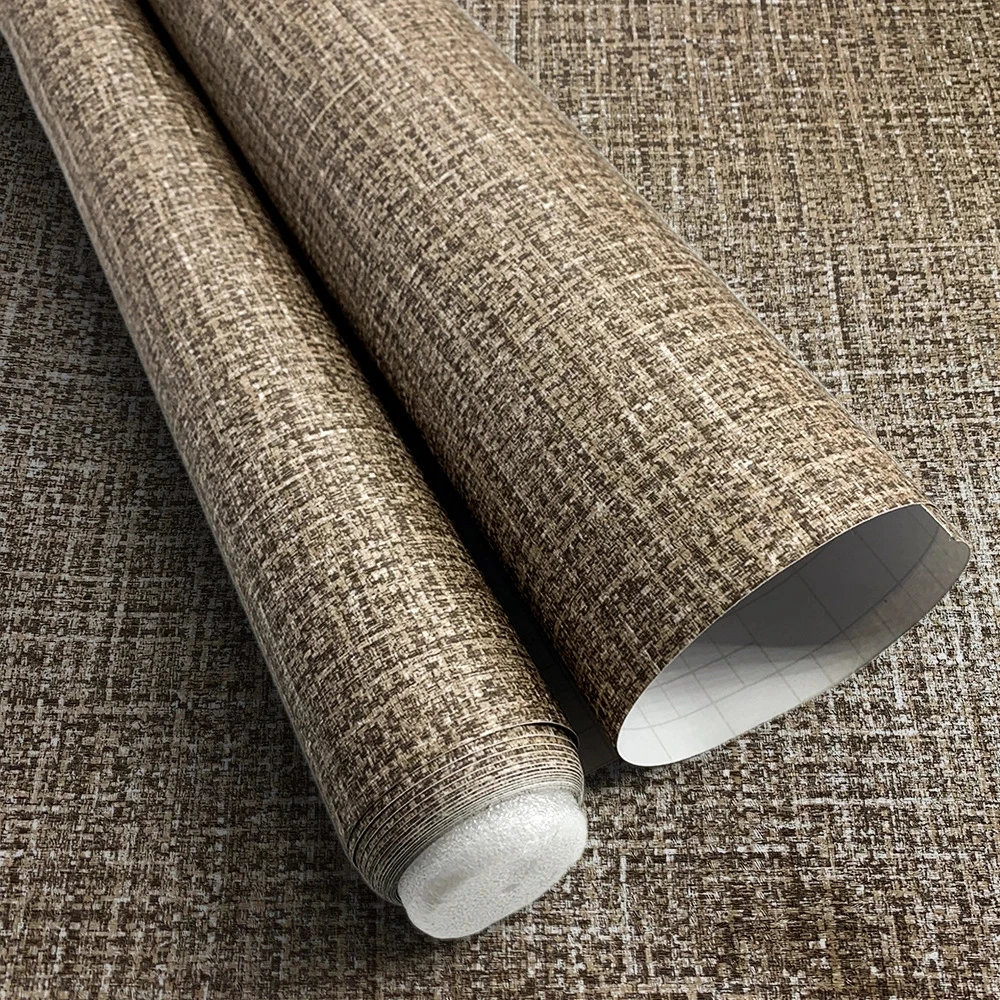 

Ретро Grasscloth домашний декор самоклеющиеся обои росписи для гостиной спальни украшения настенные наклейки художественные наклейки