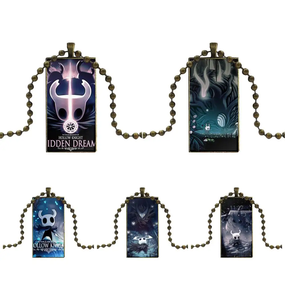 Для женщин вечерние модные игры полые рыцарь мода стеклянный подвесной брелок