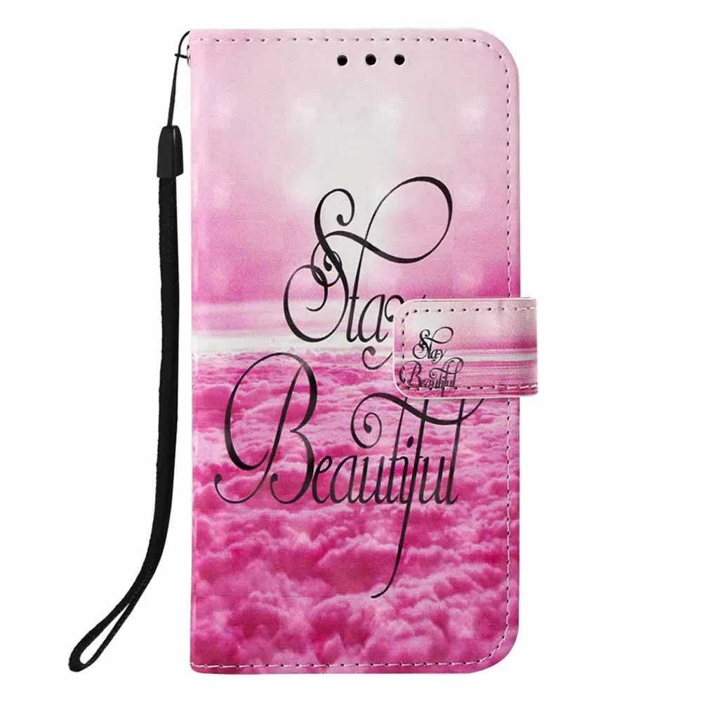 Beautiful Чехол-бумажник флип-чехол для телефона для LG X Мощность 3 Stylo 4 Aristo 2 Plus G7 G8 V40 V50 ThinQ 5G K8 K9 K10 K11 K20 Plus кожаный чехол - Цвет: Beautiful