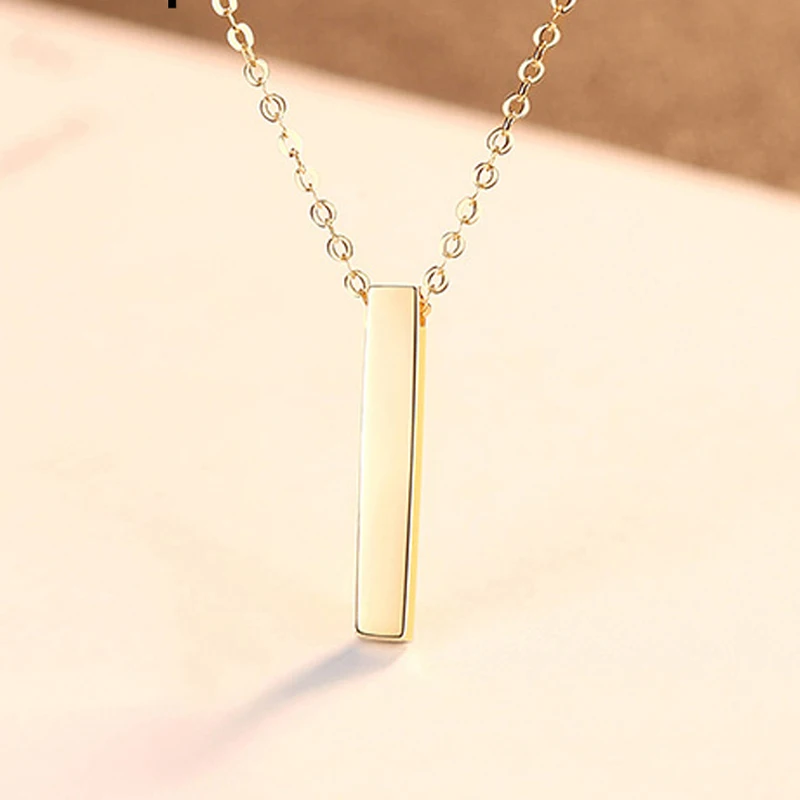 

Creativity 100% 925 Sterling Silver Golden Gorgeous Pendant Necklace For Women High carbon Diamond Eternal Fine Jewelry Gift