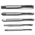 5 шт.компл. HSS M3 M4 M5 M6 M8 станок спиральный точечный прямой рифленый винт Метрическая пробка ручное сверло набор ручных инструментов