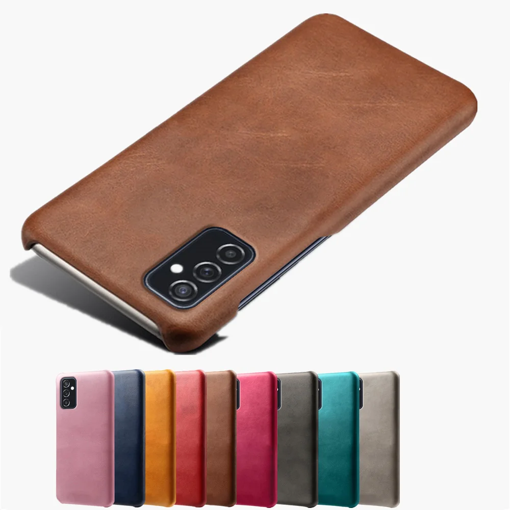 

For Samsung Galaxy M52 5G Case Luxury PU Leather Case On For Samsung M52 5G Slim PC Phone Cover Coque Funda Bumper Capa Shell