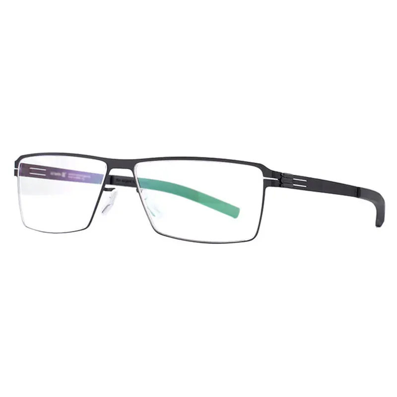 

Optical Spectacles Prescription Eyewear Spectacles Unique No screw Design Brand Rectangular Frame Men and Women Style