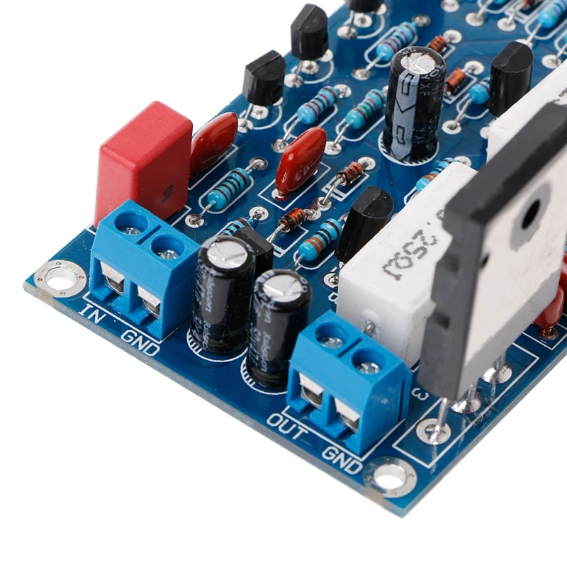 

2SC5200+2SA1943 Dual DC 35V 100W Mono Channel HIFI After Class Amplifier