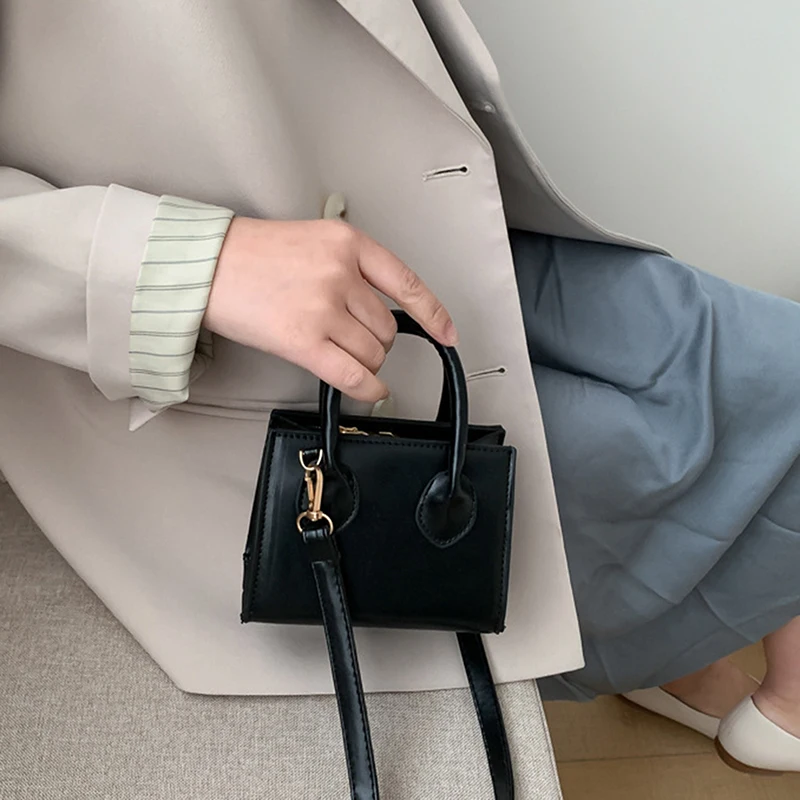 

Hot Sale Fashion Women's Shoulder Bag Ladies PU Multi-function Shoulder Bags For Women 2022 Portable Solid Mobile Phone Bags