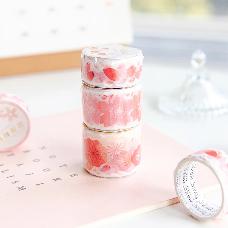 

Yoofun Sakura Dream Washi Tapes Adhesive Tape shanggu Journal Scrapbooking Sticker Label Masking Tape Kawaii Stationery DIY