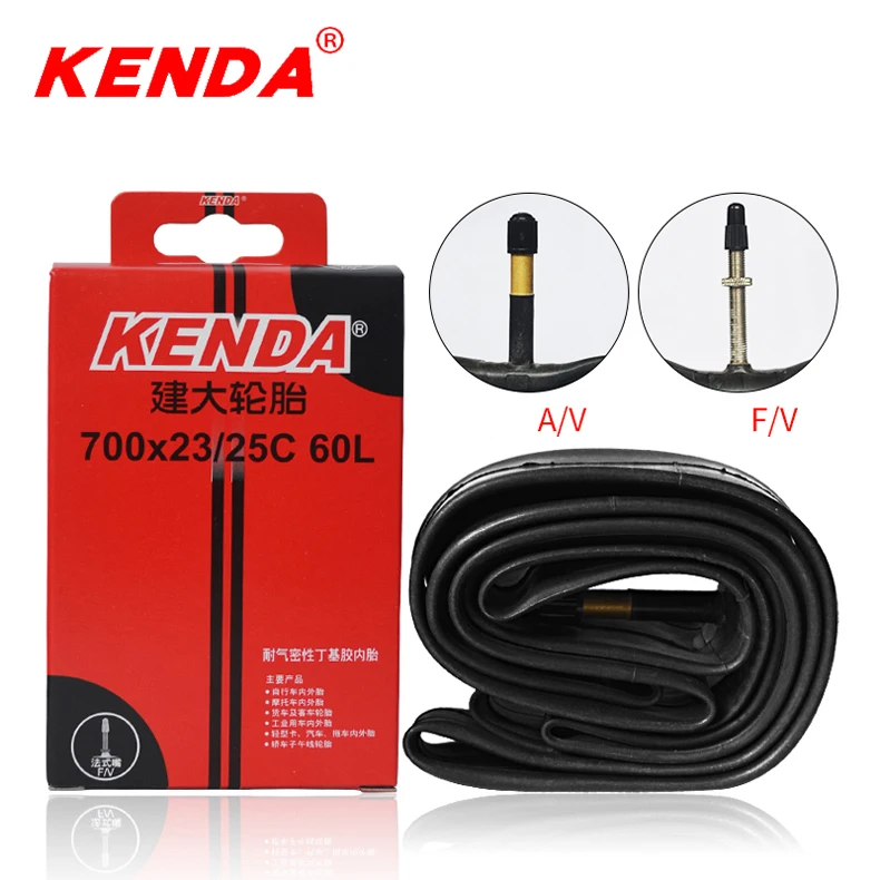 Kenda велосипедная трубка 700x23c 700x25c дюймовая 700C внутренняя для шоссейного