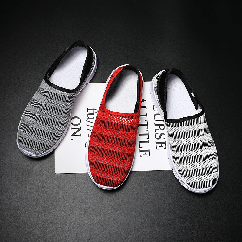 

2021 New Fashion Men Sneakers Mesh Casual Shoes Mens Lightweight Breathable Walking Sneakers Shoes Summer Male Zapatillas Hombre