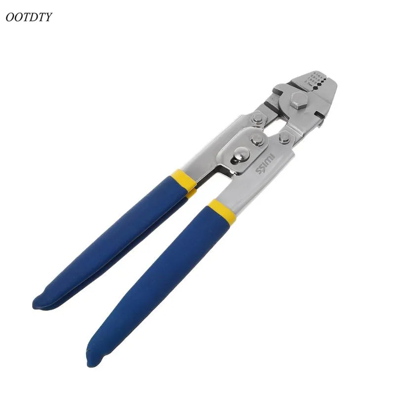 OOTDTY WXS-255 плоскогубцы трос для обжима рыболовных линий Кабельный инструмент зажим щипцы плоскогубцы ручные инструменты