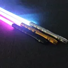 Светильник saber косплей с светильник Led красный зеленый синий Sabre лазерный металлический меч игрушки День рождения звезда подарки малыш игра