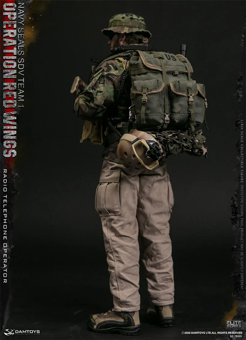 DAMTOYS DAM 78081 1/6 NAVY SEALS Радиофонный оператор Полный набор 12 дюймов Фигурка мужского