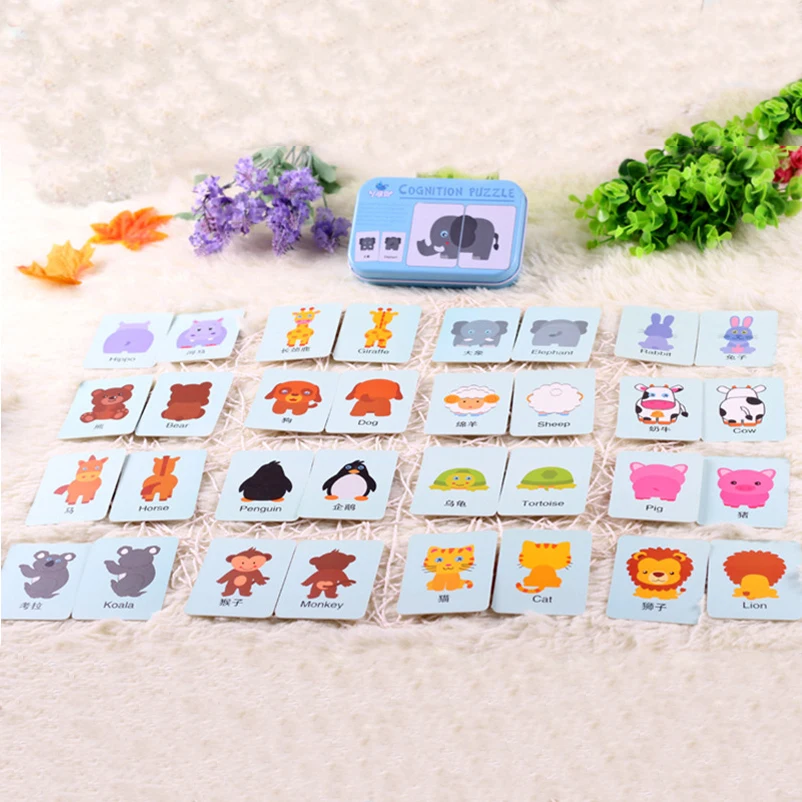1 Набор детская обучающая игра для раннего обучения игрушки Монтессори жестяная