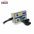 Коробка обрыва OBD2 автомобильная коробка обрыва OBDII Автомобильный протокол детектор Can тестовая коробка автомобильный разъем автомобильный Детектор Бесплатная доставка