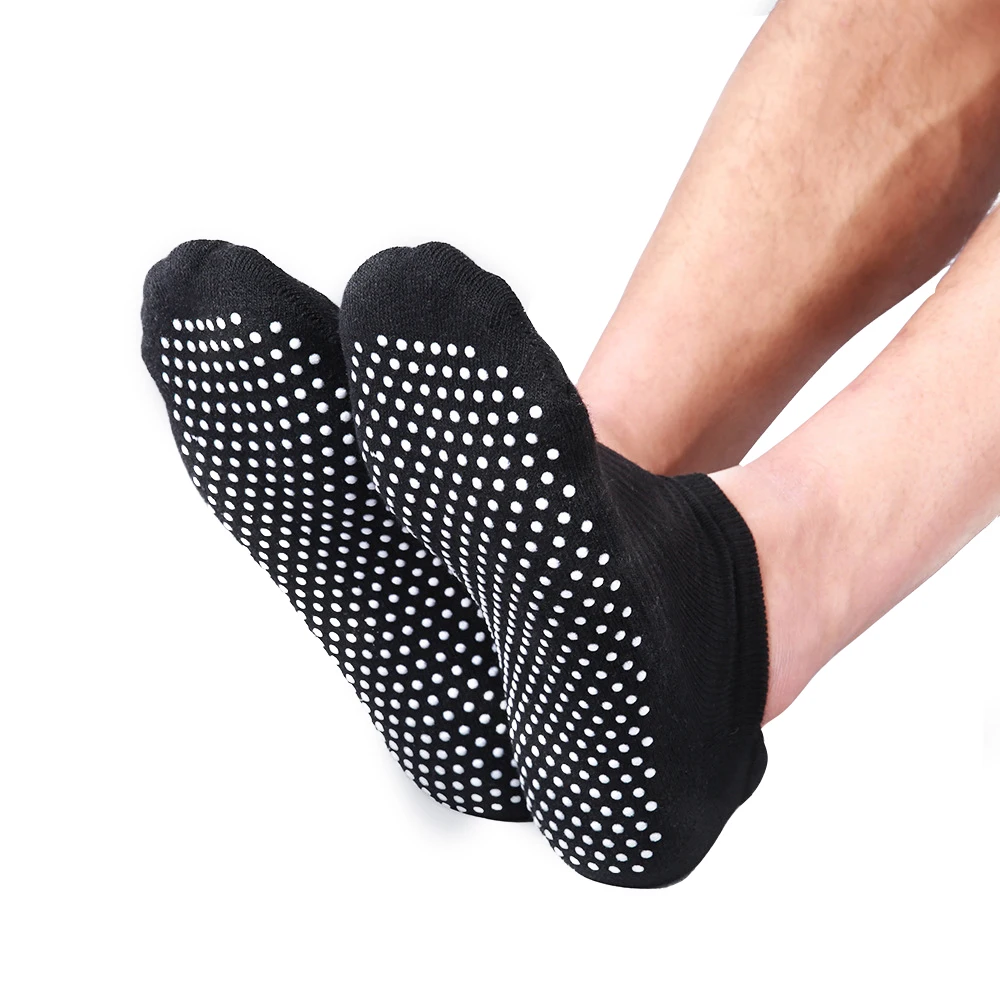 1 пара носков унисекс для йоги быстросохнущие Нескользящие силиконовые носки
