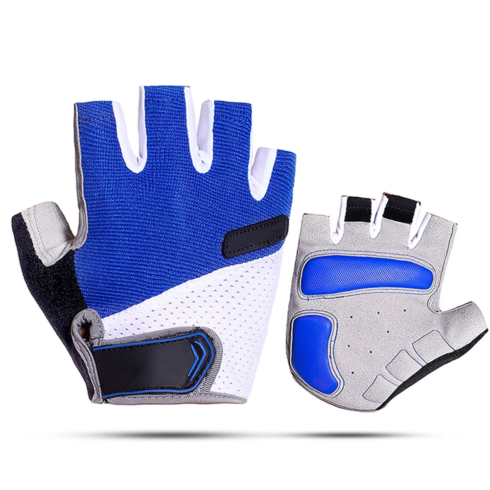 

1 Pair Gloves Half Finger Breathable Shockproof for Cycling Climbing Outdoor M/L/XL Personal Health Care Braces Supports TK-ing