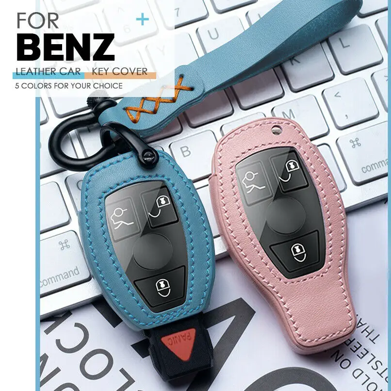 

Модный кожаный брелок удаленного чехол без ключа подставка держатель чехол в виде ракушки для Mercedes Benz W203 W210 W211 AMG, C, E, S, CLS CLK CLA аксессуары