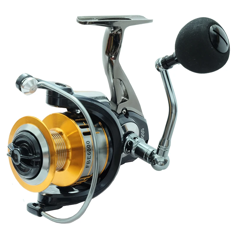 Новая полностью металлическая Рыболовная катушка серии FBE 2000 7000 спиннинговая