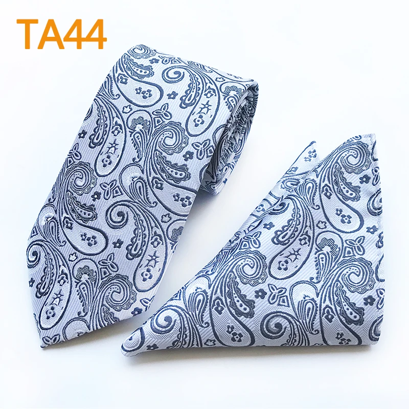 

Men's Ties Set Hot Sale Popular Necktie Pocket Square Sets to Match Shirt Dress