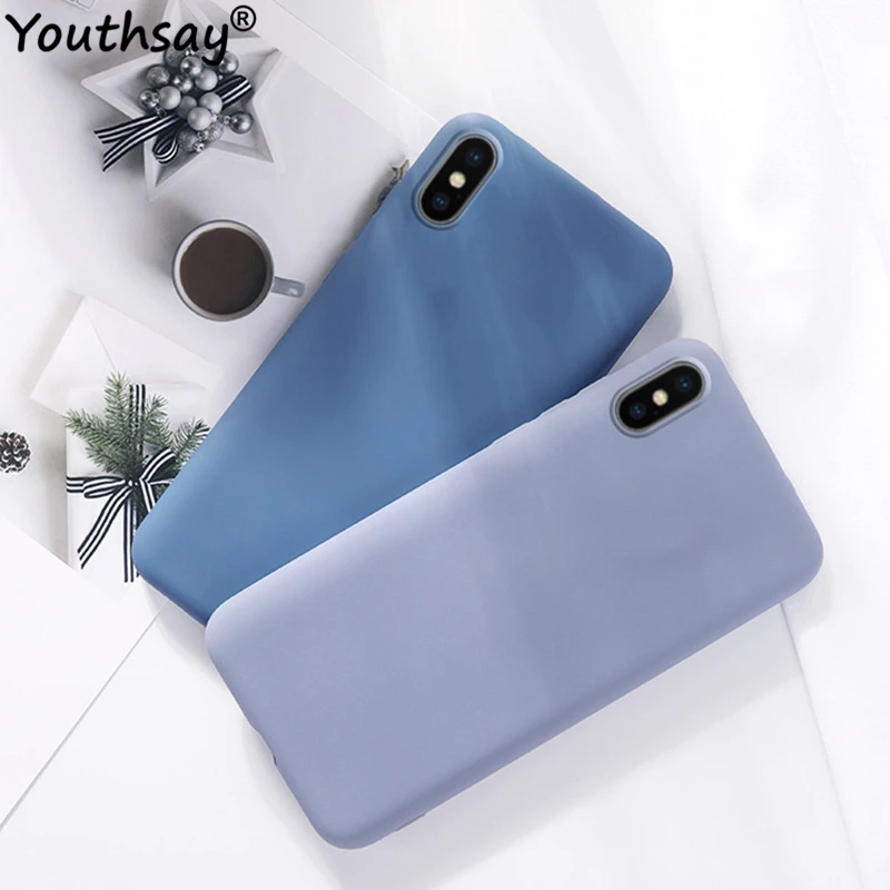 

For OPPO A11x Case Soft Silicone Candy Color Shockproof Anti-knock Phone Case For OPPO A11x Cover For OPPO A11x 6.5" Youthsay