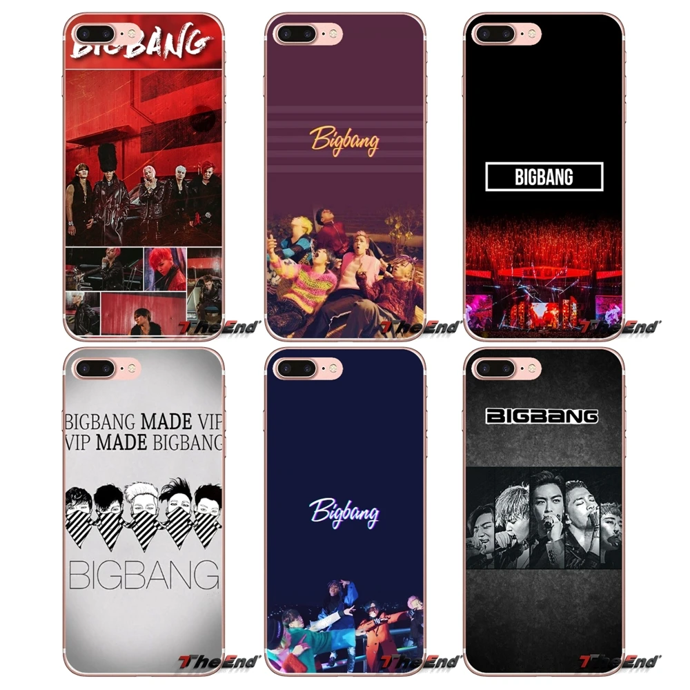 Аксессуары чехлы для телефонов Xiao mi 6 A1 Max x 2 5X 6X Red Note 5 5A 4X 4A A4 4 3 Plus Pro KPOP BIGBANG |