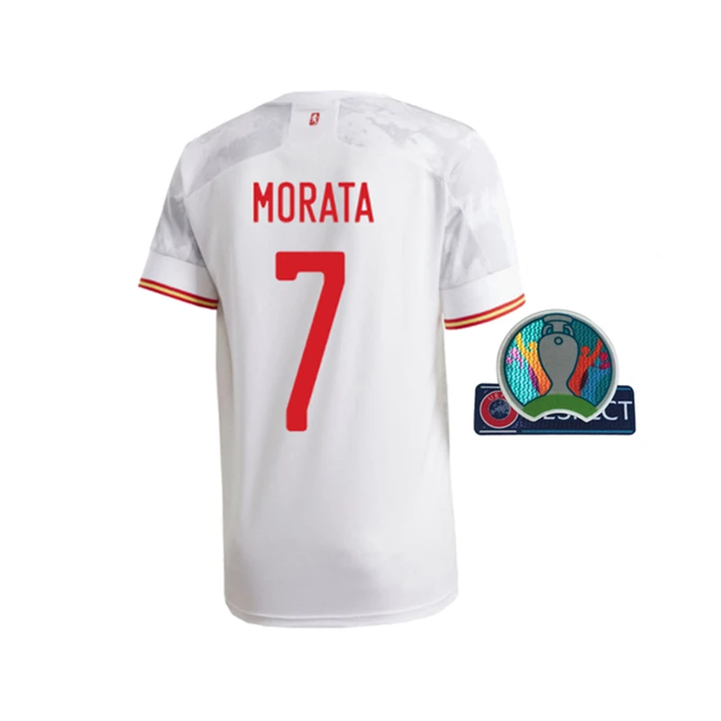 

Euro 2021 Cup SPAIN Jersey Camisa INIESTA Football Shirts Top Quality Koke M.LLORENTE Morata Soccer Jerseys Customize S-4XL