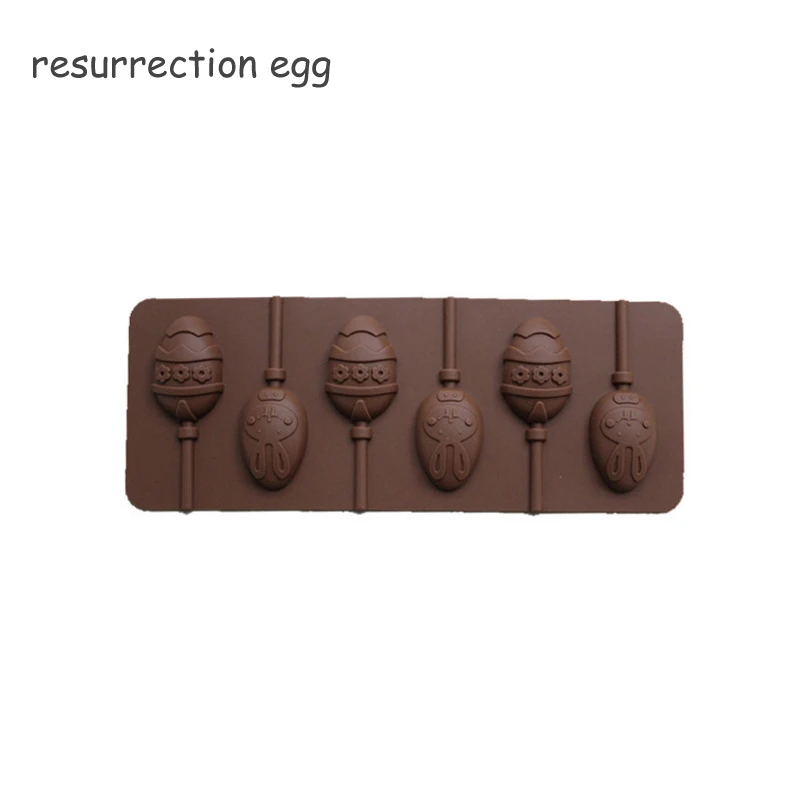 resurrection egg 1 шт. ледяное печенье, форма для печенья, силиконовая форма для торта, пудинг, желе, конфеты, торт, Шоколадное Мыло, формы для выпечки, круглая форма для леденцов - Цвет: resurrection egg