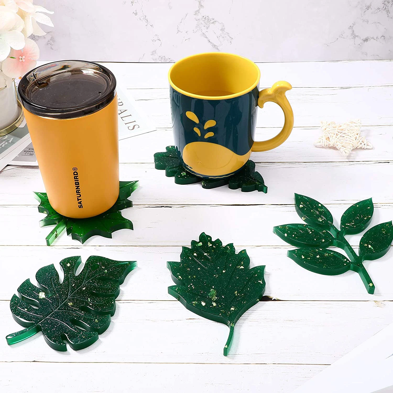 Новый узор в виде кленового листа силиконовой формы для эпоксидной смолы