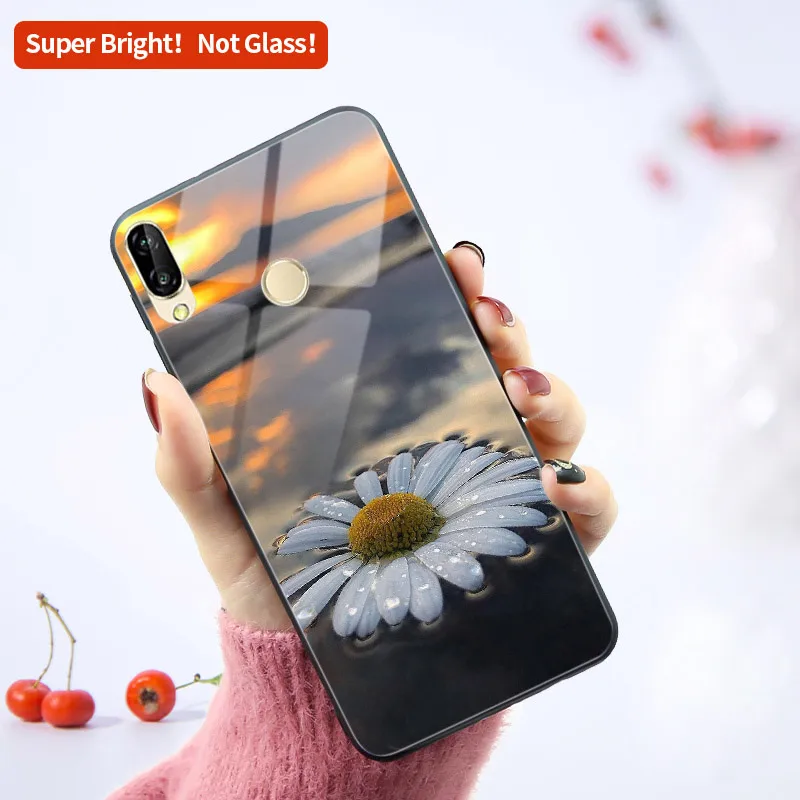 Смарт-чехол для телефона чехол s huawei P30 Lite Nova/4e Pro яркий P20 Nova 3e стильный задний