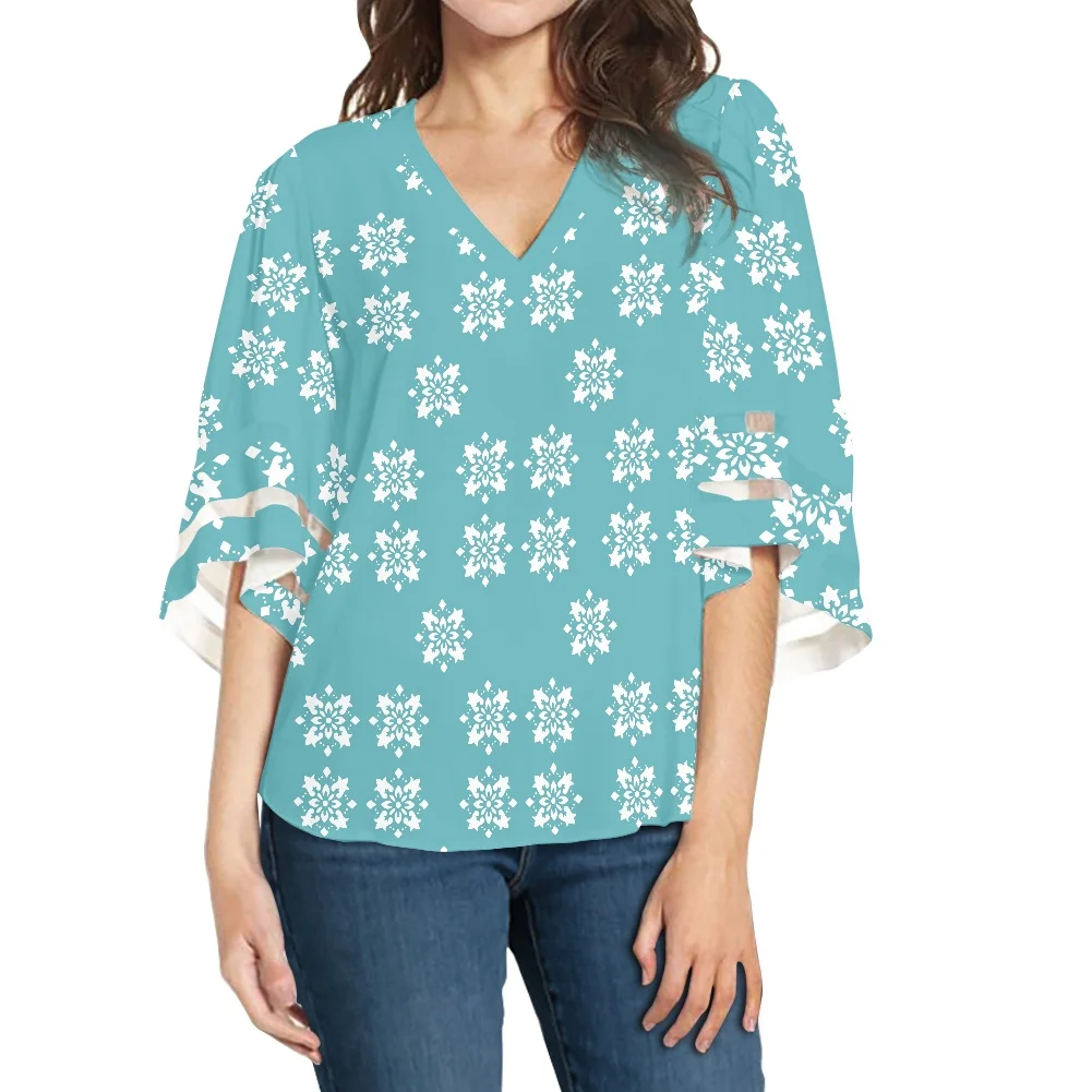 

Осенняя Женская свободная одежда, бандана, бесшовные топы с рукавом «летучая мышь», женская шифоновая рубашка большого размера, модная повс...