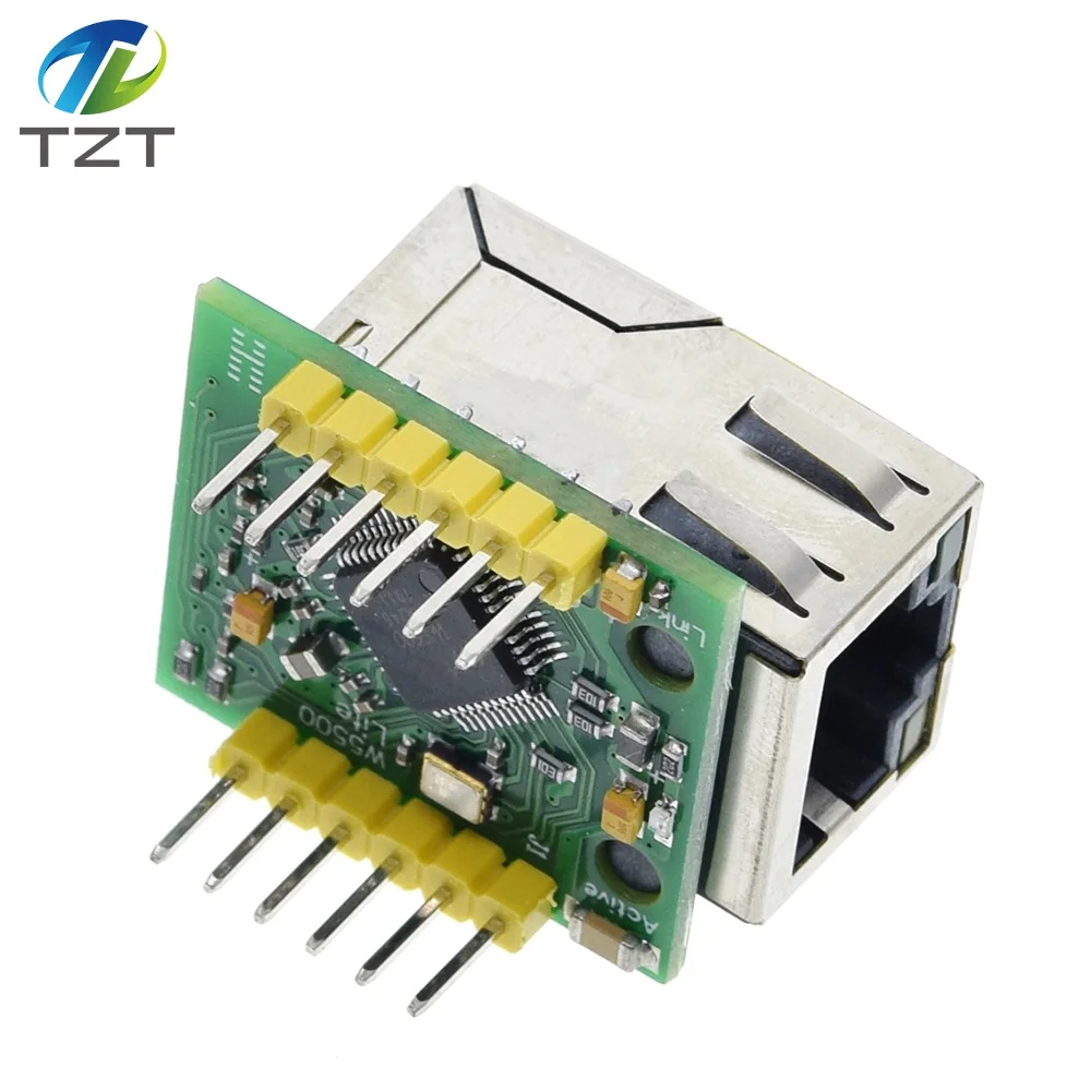 Завеса умная электроника USR ES1 W5500 чип Новый SPI для LAN/ Ethernet конвертер TCP/IP