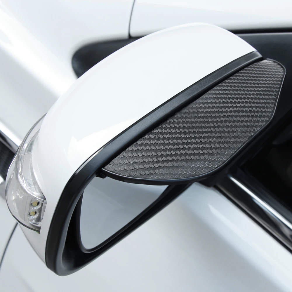 Car Accessories Carbon Fiber Look Rain Eyebrow For for geely atlas emgrand x7 ec7 citroen c4 c3 c5 berlingo picasso | Автомобили и