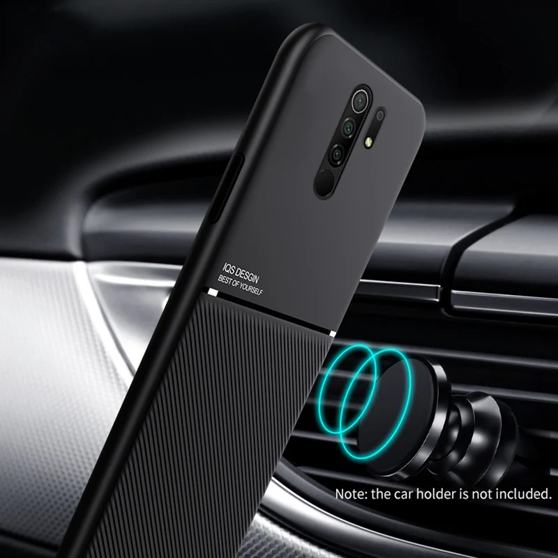 

Matte Case For Xiaomi Redmi 9 9C 9A Cases Luxury Leather Cover For Xiaomi Redmi 7A 7 8A 8 Redmi9 7 A Car Magnetic Holder Covers