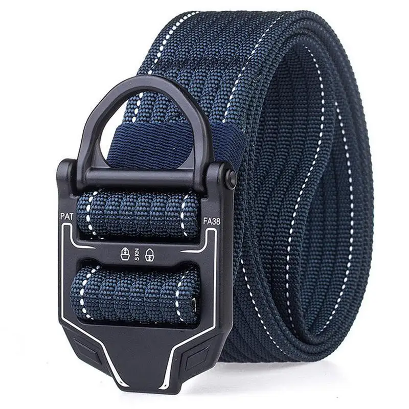 Нейлоновый ремень в стиле милитари мужской армейский Тактический Камуфляжный