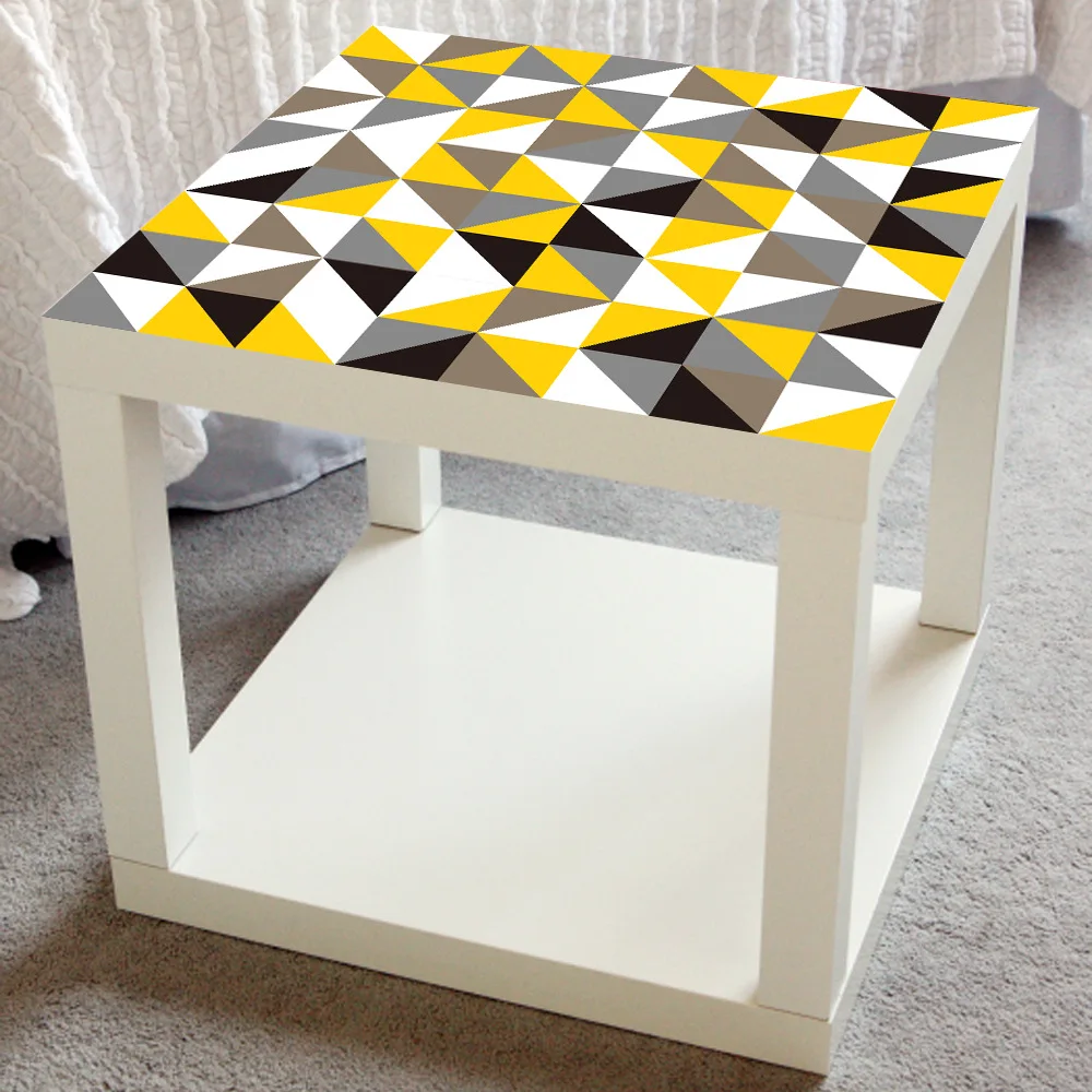 Желтая светящаяся масляная водонепроницаемая пленка обновленная наклейка для