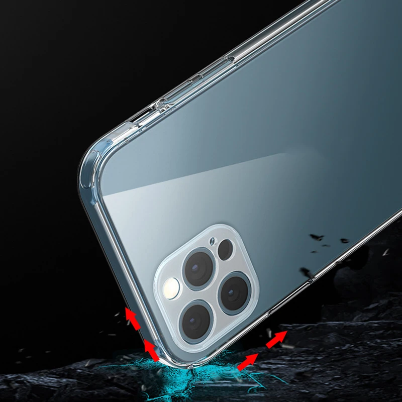 Фото Прозрачный чехол для телефона с защитой объектива для iPhone 11, 7, силиконовый мягкий чехол для iPhone 11 Pro, XS Max, X, 8, 7, 6s Plus, 5, SE, 12, XR, чехол №3