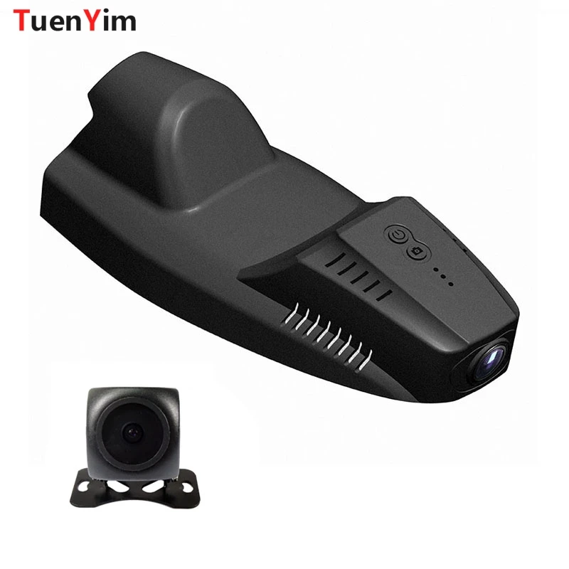 1080P Автомобильный Wifi DVR для Ford Escape Kuga 2013 Автомобильный видеорегистратор Novatek 96655 видеорегистратор две камеры
