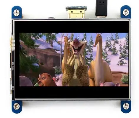 IPS 4 0 дюймов SPI HDMI TFT LCD резистивный сенсорный экран XPT2046 контроллер 800*480 для Raspberry