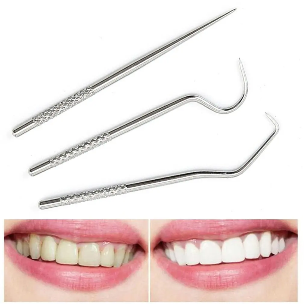 

Многофункциональный карманный набор для зубочисток, портативный титановый многоразовый металлический мешок для зубочисток с держателями ...