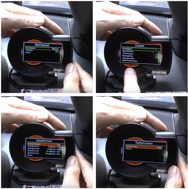Профессиональный оригинальный дисплей Magician OBD Автомобильный цифровой