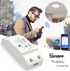 Умный мини-переключатель SONOFF Basic R2 с Wi-Fi, поддержка приложения EWelink, беспроводная домашняя Автоматизация, совместим с Google Home Alexa