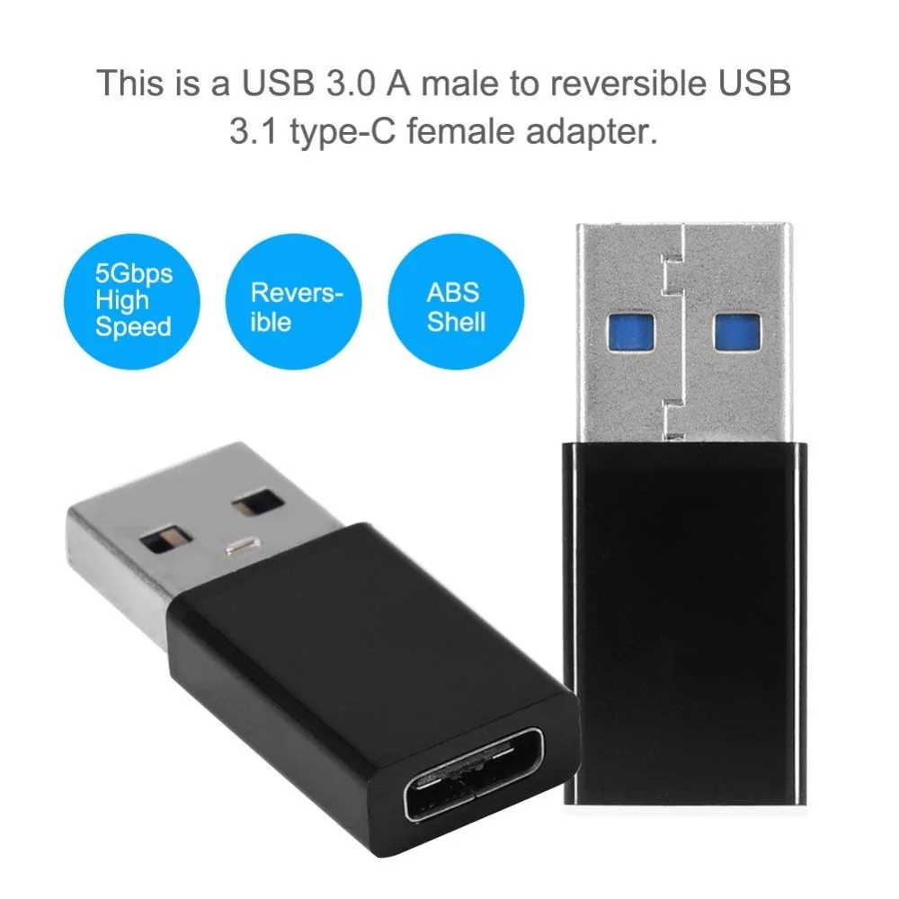 Высокоскоростной Переходник USB 3 1 Type C с женским на 0 мужским портом | Электроника
