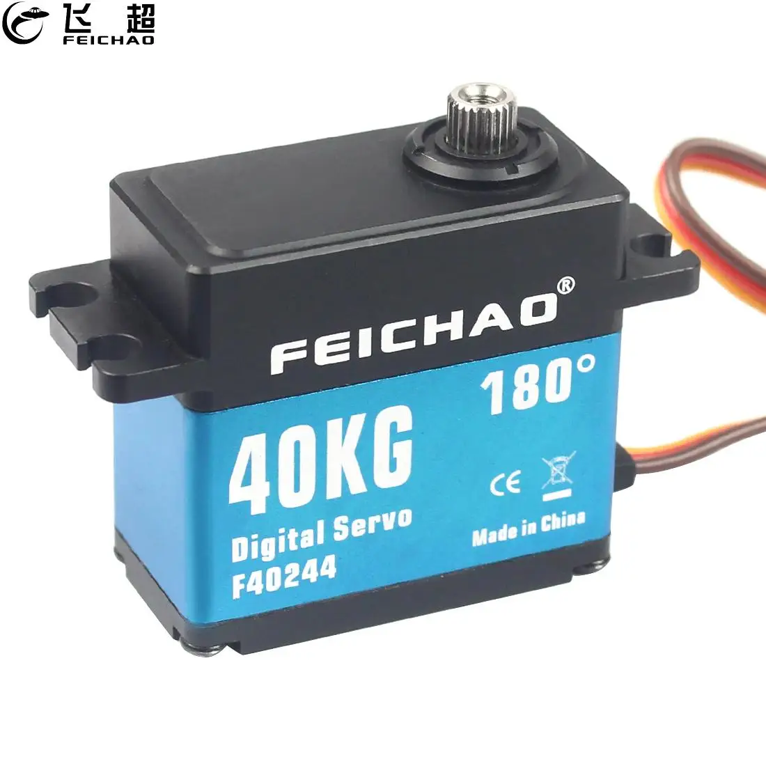 Feichao 40 кг металлическая Шестерня цифровой сервопривод с высоким крутящим