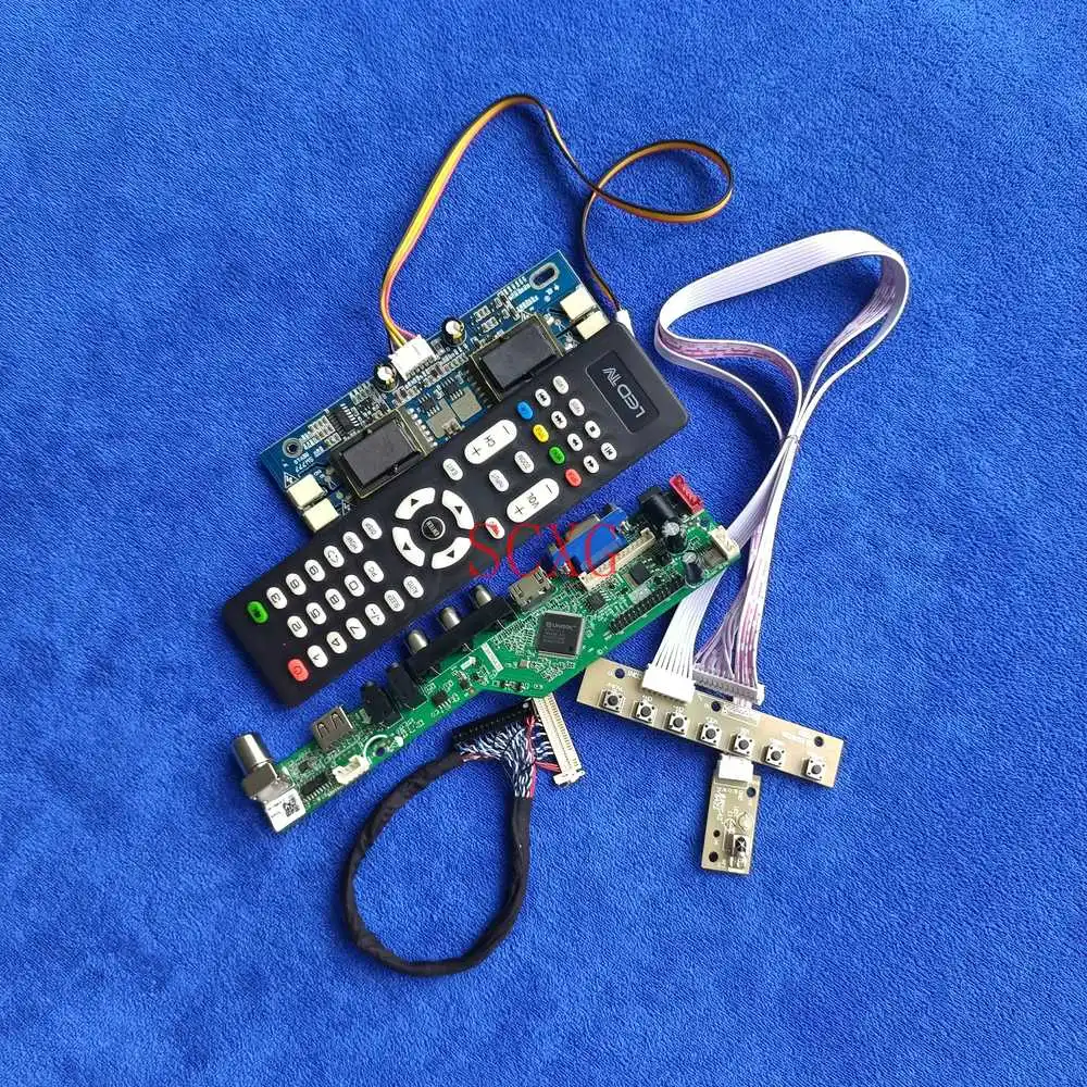 

Комплект аналоговых сигналов LVDS 30 Pin для TD170WGCA1/TD170WGCB2/TD170WGCB3 HDMI-совместимая USB AV VGA мониторная карта привода 1280*1024 4CCFL