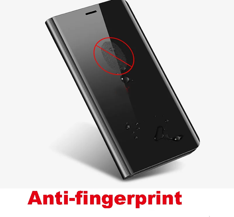 Умный зеркальный флип-чехол для телефона для samsung Galaxy S10E S9 S8 S10 плюс S7 край пленка для экрана с четким изображением A3 A5 A7 J3 J5 J7 A6 A8 PU чехол s