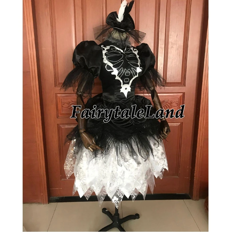 Модная женская шляпа с перьями черно-белая карнавальный костюм для косплея