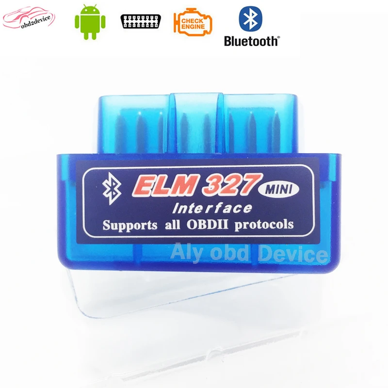 2,1 wifi мини ELM327 Bluetooth Автомобильный диагностический инструмент заводская розетка оборудование V1.5 ELM327 для Android OBDII протокол автомобильные аксессуары